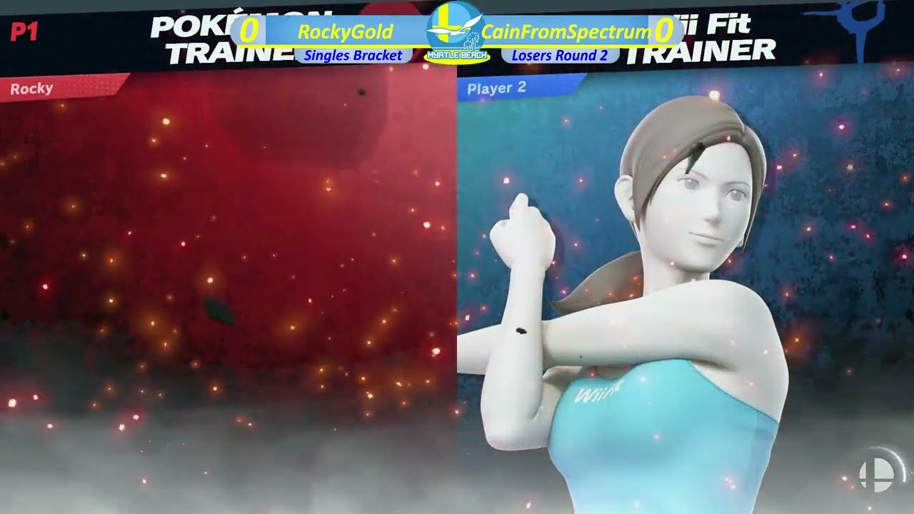 SocaSmash 164 Ultimate Singles: RockyGoldStandard (PokemonTrainer) vs CainFromSpectrum (WiiFit) LR2