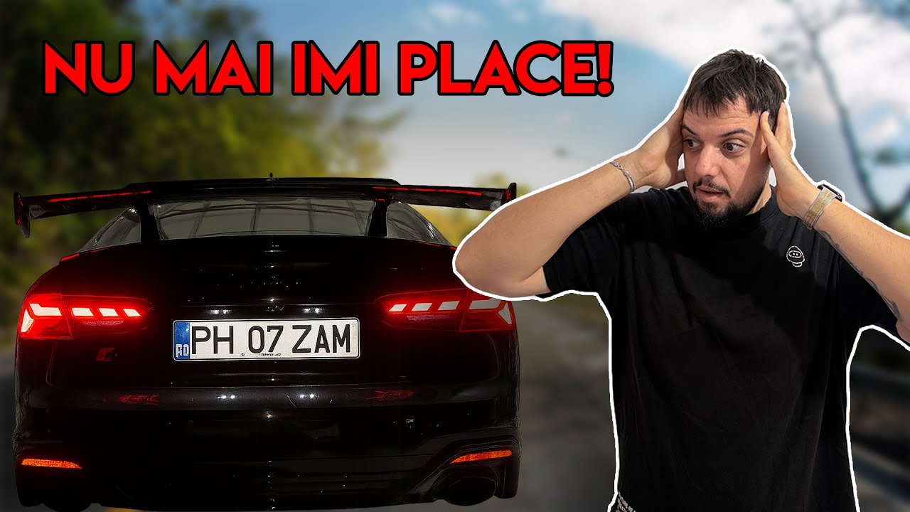 Lucrurile care NU imi PLAC LA RS5-ul meu de 550 de CAI!
