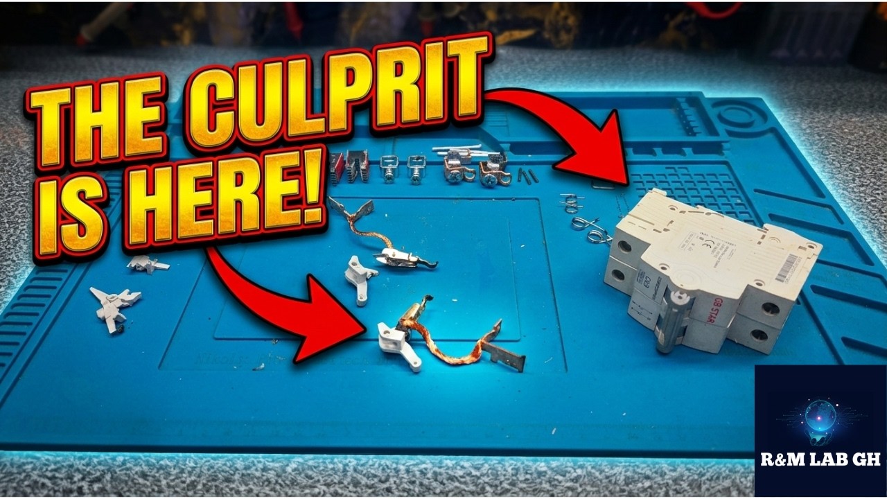 Why did the circuit breaker fail? 💥 R and M Inside: The Failure Autopsy!