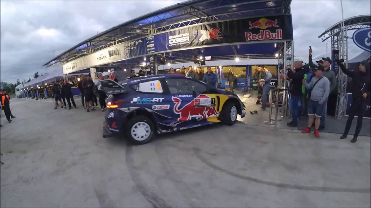 WRC ORLEN 74th Rally Poland 2017 | Friday Action | Service Park