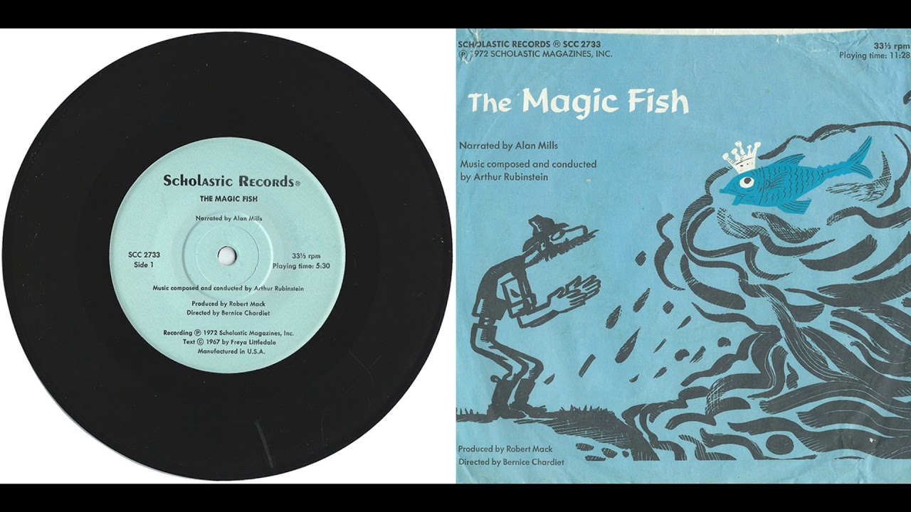 Scholastic Records SCC2733 1972 THE MAGIC FISH