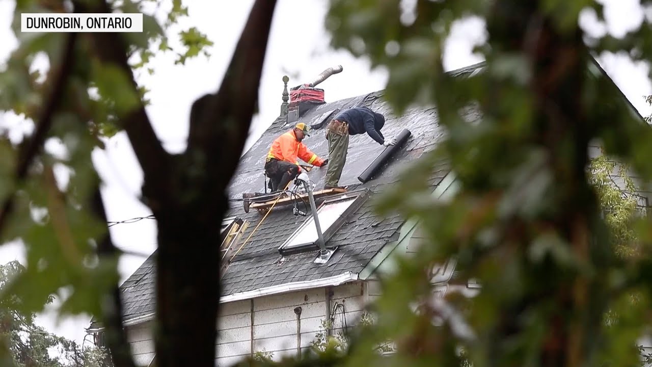 Rebuilding Dunrobin: Hundreds volunteer four days after tornado