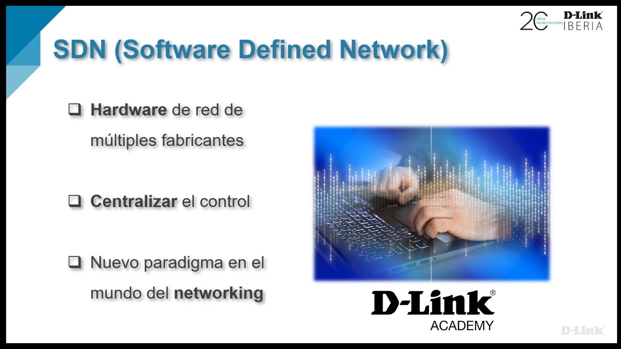 SDN y Open Flow en administracion redes datos formacion D Link Academy