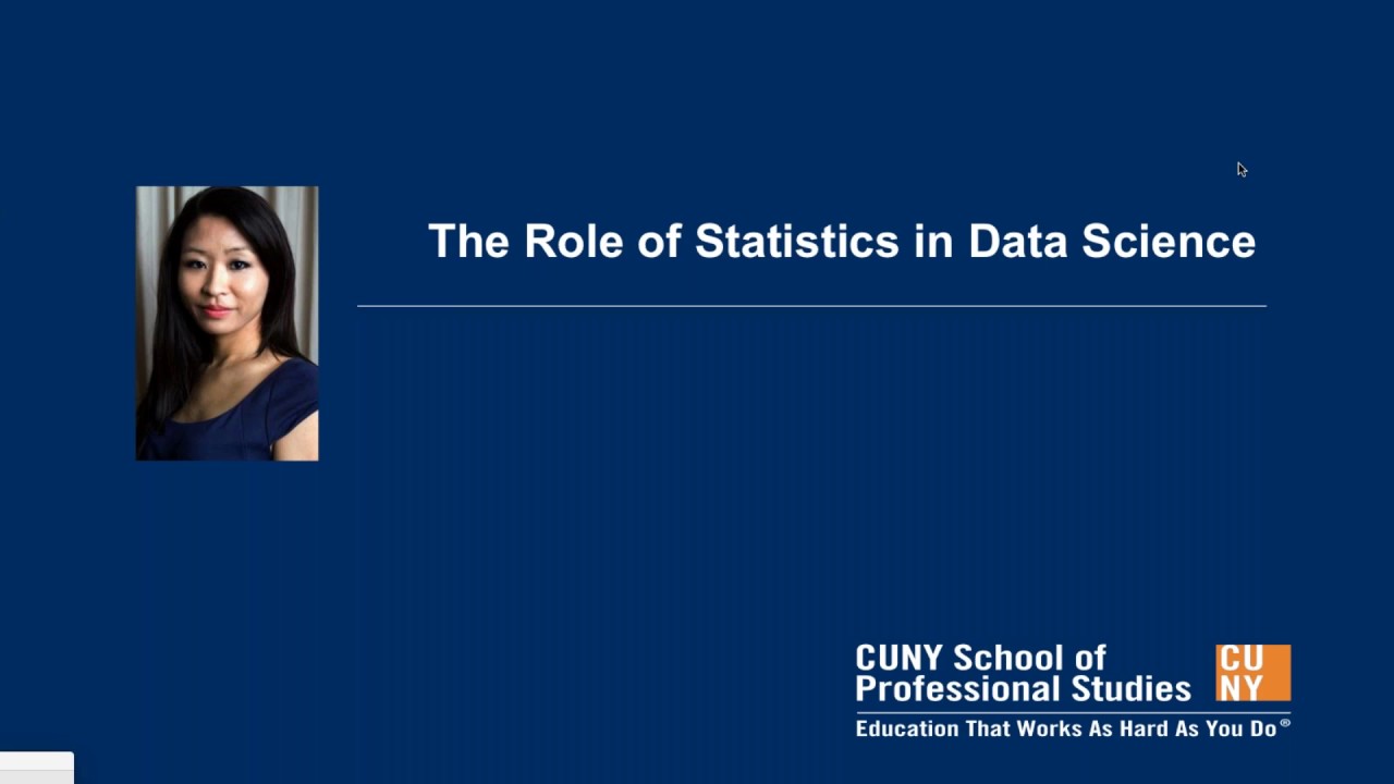 MSDS Webinar: The Role of Statistics in Data Science