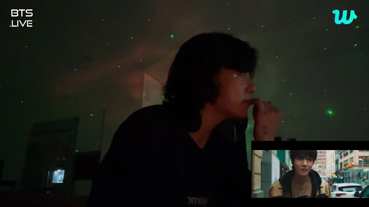 Jungkook Reaction to 'on the street' by j-hope