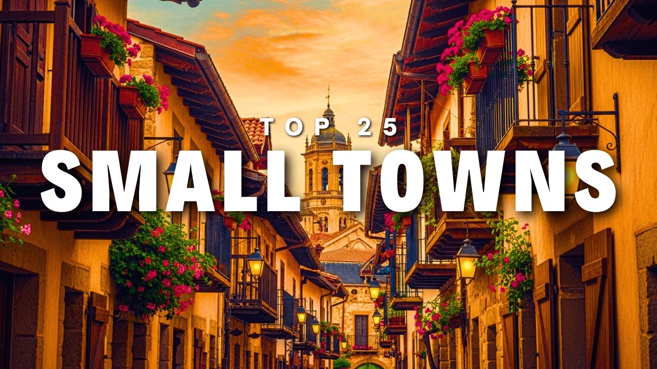 25 Most Wonderful  Small Towns To Visit In Europe 2025 | Travel Guide