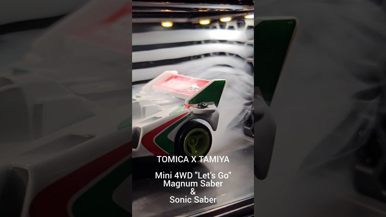 Wind tunnel test #3 - Mini 4WD "Let's GO" Diecast 