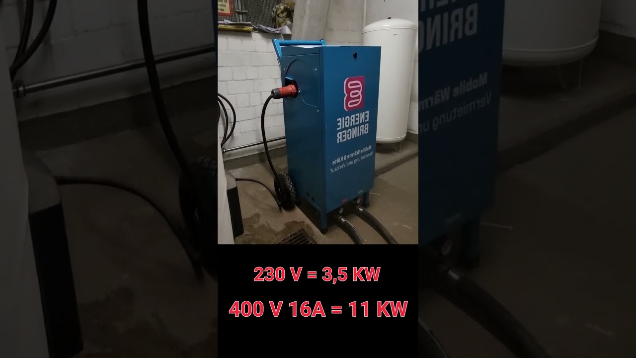 Notfallheizung... Mobiles Heizger&auml;t bis 22 KW HotBoy #worklife #handwerk #plumber