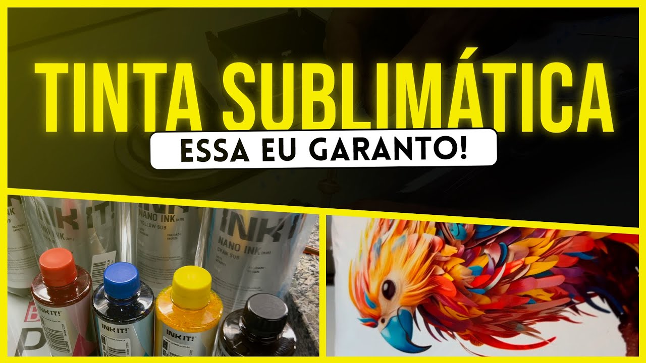 A MELHOR TINTA SUBLIM&Aacute;TICA