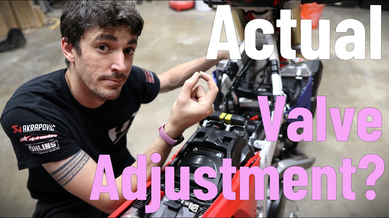 I Thought I'd NEVER Have to Adjust My CRF450RL Valves...