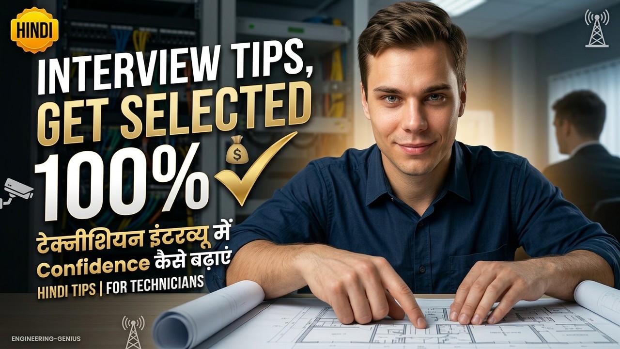 Best Telecom Technician Interview Tips In Hindi | All Technicians Interview Tips