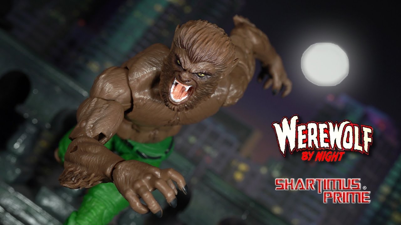 Marvel Legends Werewolf by Night Executioner BAF Wave Hasbro Action Figure Review