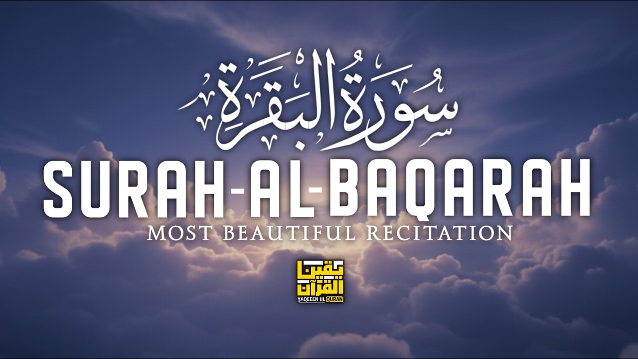 Surah Al Baqarah سورة البقرة | Powerful Quran Recitation for Guidance | YAQEEN UL QURAN #baqarah