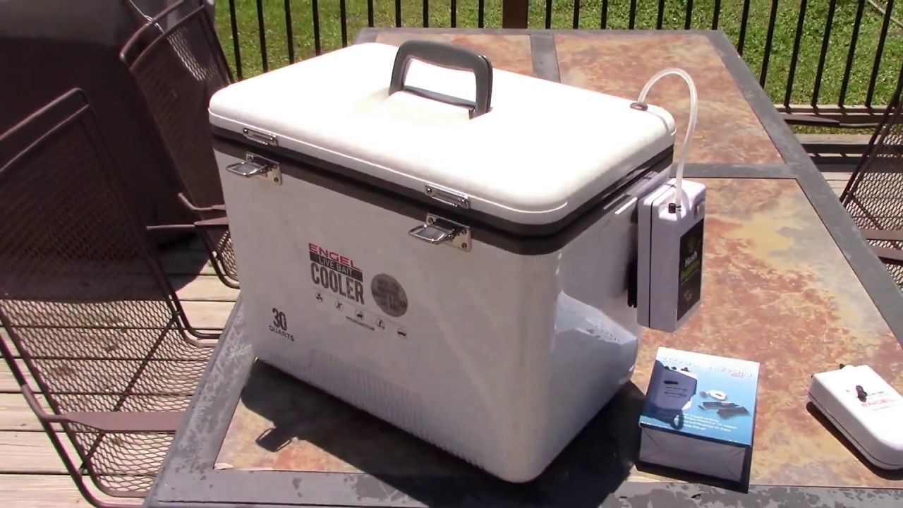 Engel 30qt Live Bait Cooler...Perfect for keeping live bait!