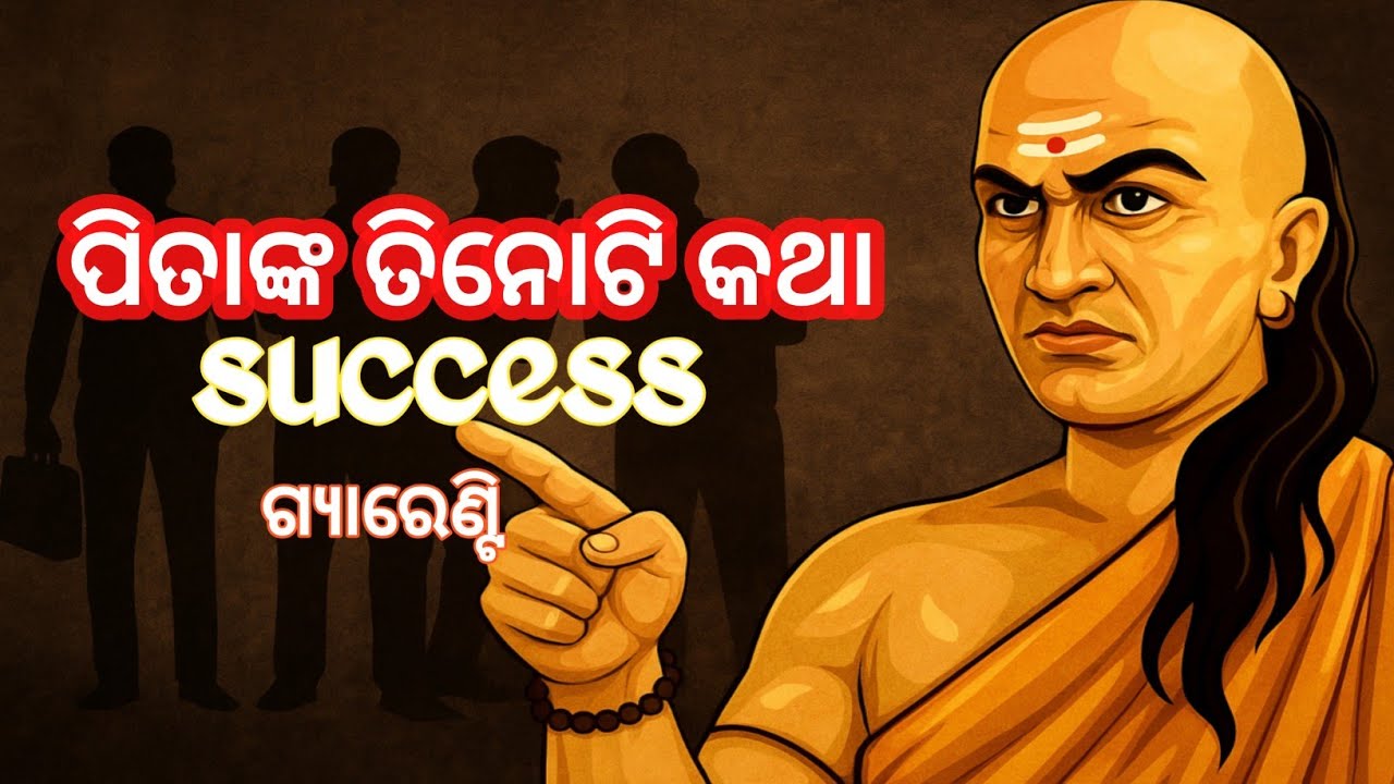 ପିତାଙ୍କ ତିନୋଟି କଥା Success guarantee ll Odia motivation ll odianitibani ll life changing motivation 