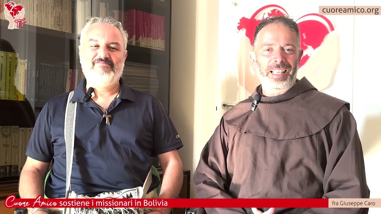 Cuore Amico Tv. Fra Giuseppe Caro e Francesco Cosmi