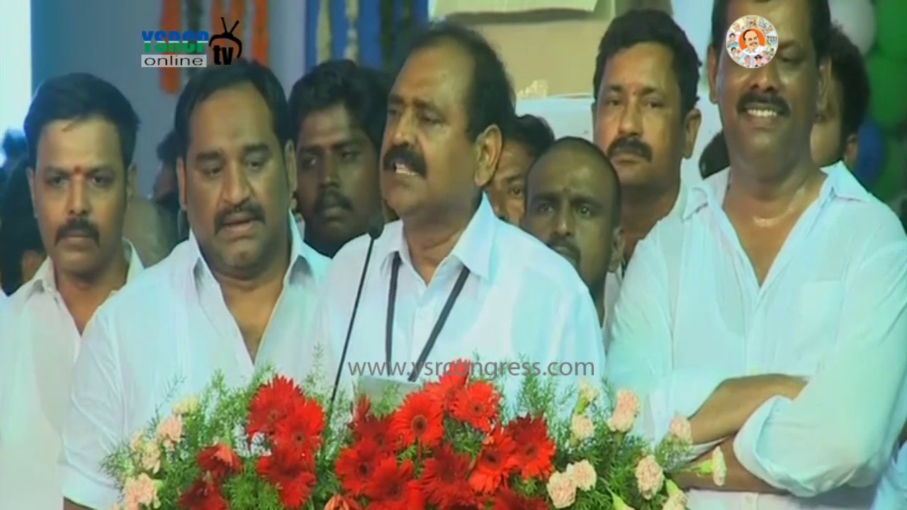 YSRCP Leader Bhumana Karunakar Reddy Speech in Party Plenary Meeting on Day 1 - 8th Jul 17