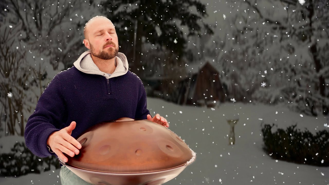 Calm within the Cold | 1Hour uplifting Handpan Music | Johann Immanuel