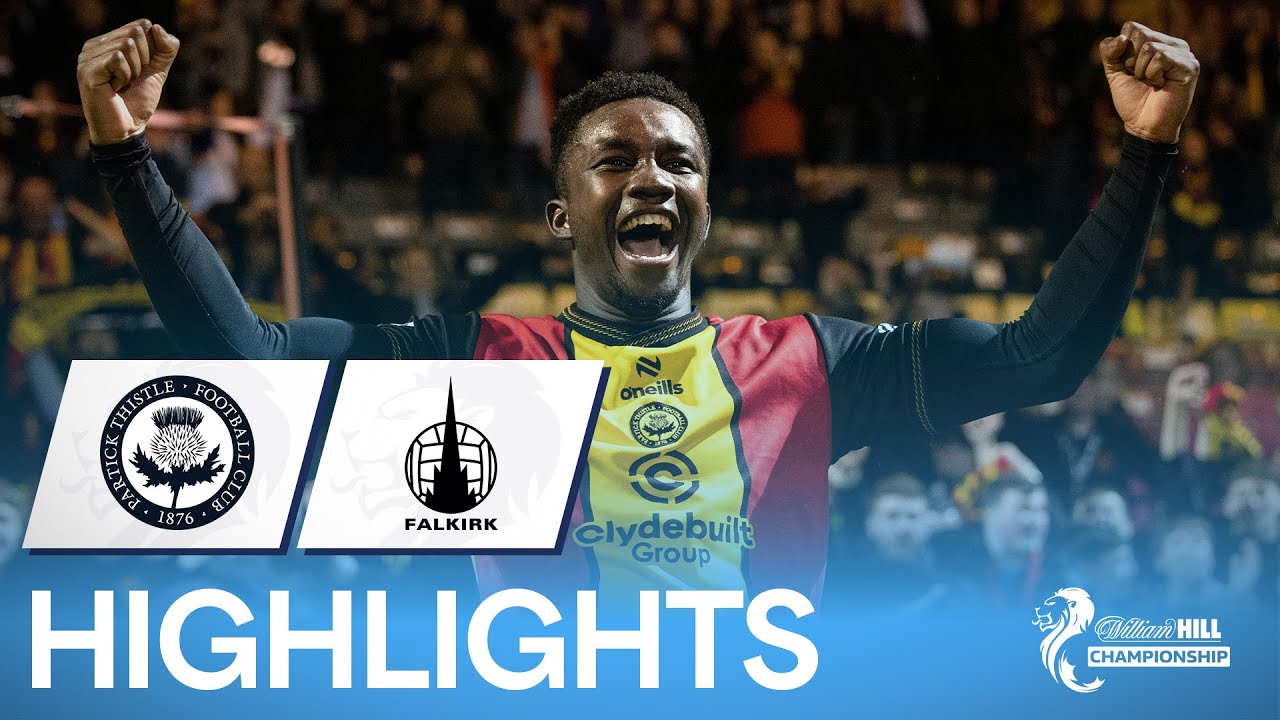 Partick Thistle 2-1 Falkirk | Falkirk Stunned By Stoppage-Time Winner! | William Hill Championship