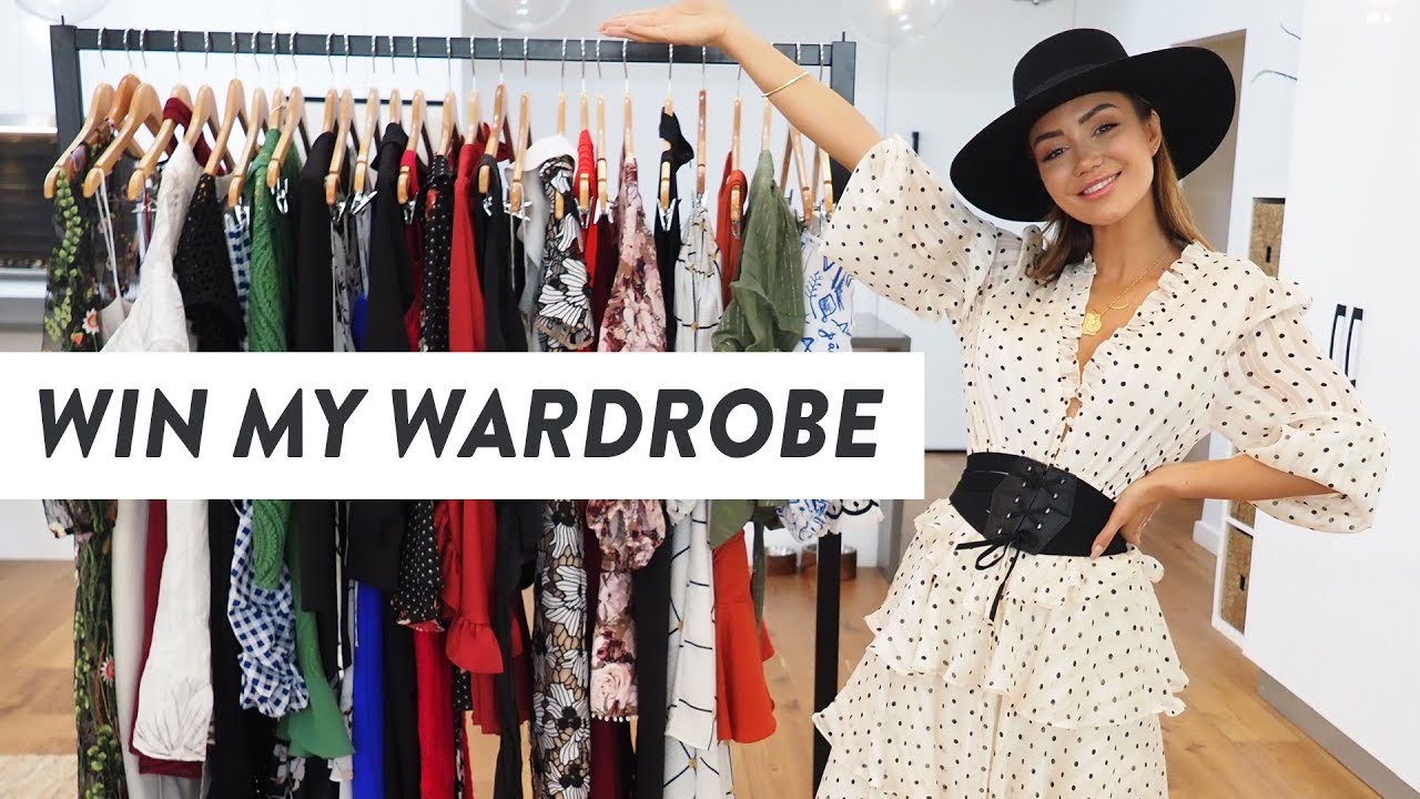 I want YOU to win all my clothes! (plus our NEW HOME tour!)