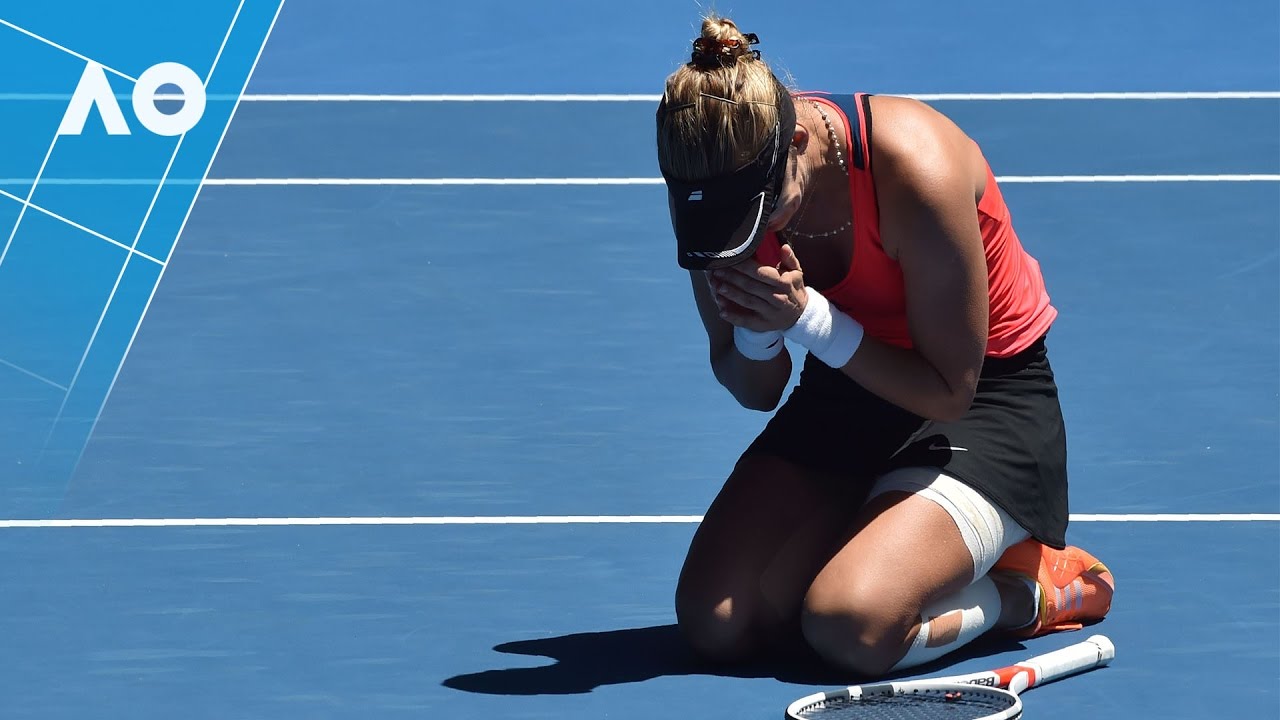 Pliskova v Lucic-Baroni match highlights (QF) | Australian Open 2017