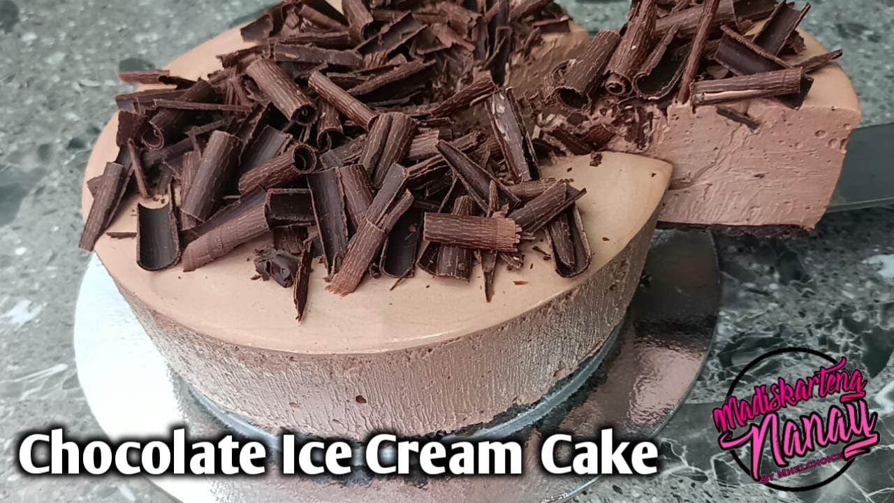 Chocolate Ice Cream Cake by mhelchoice Madiskarteng Nanay