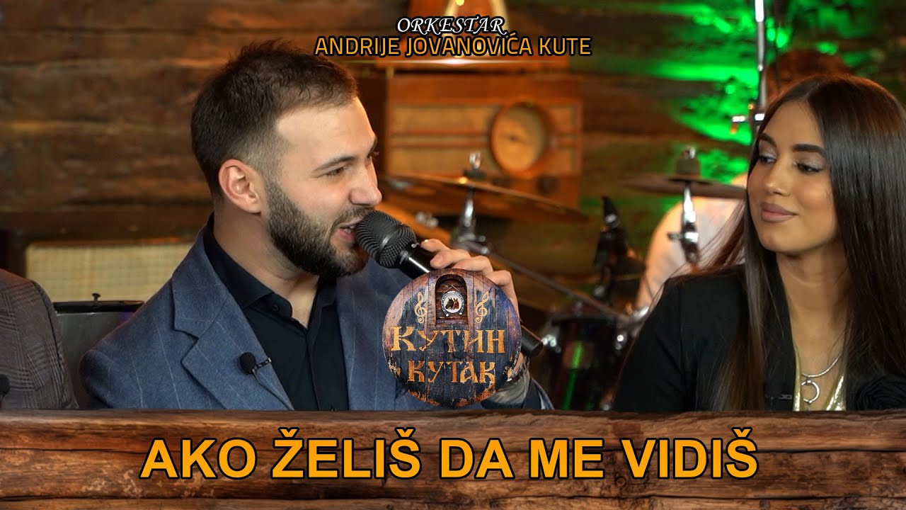 Marko Gacic - Ako zelis da me vidis | uzivo | (Ork. Andrije Jovanovica Kute) KUTIN KUTAK