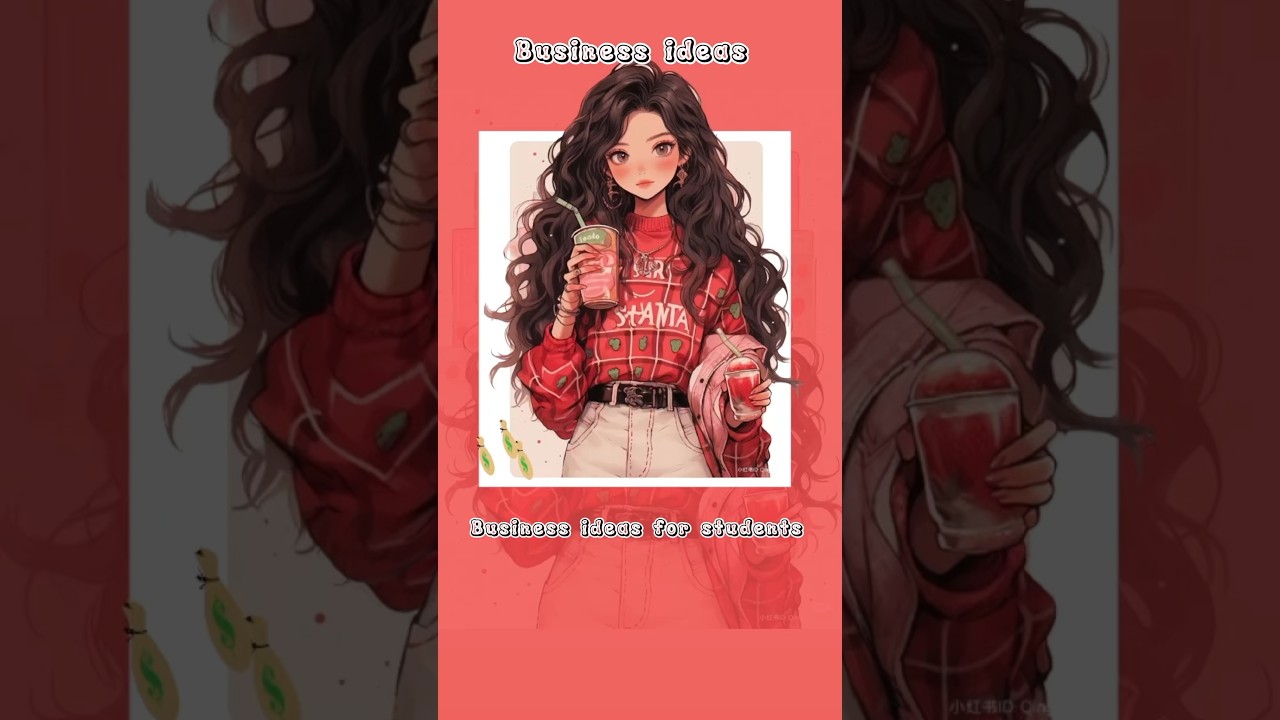 Business ideas for students #music #anime #businessideas #trending