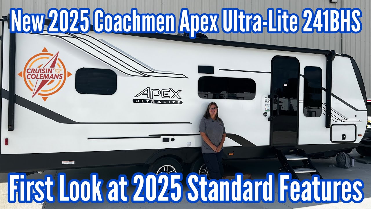 Coachmen Apex 241BHS 2025 года | Новые стандартные функции | Первый взгляд