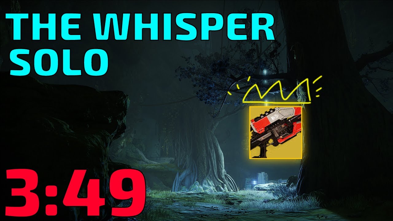 Solo The Whisper in 3:49 WR Speedrun (Edge of Fate)