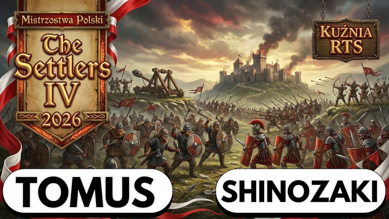 Settlers 4 Mistrzostwa Polski - UB 1/4 TOMUS vs SHINOZAKI
