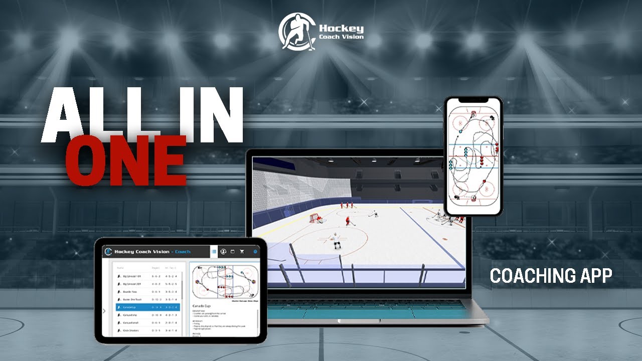 Hockey Coach Vision &mdash; The All-in-One 3D Ice Hockey Coaching App