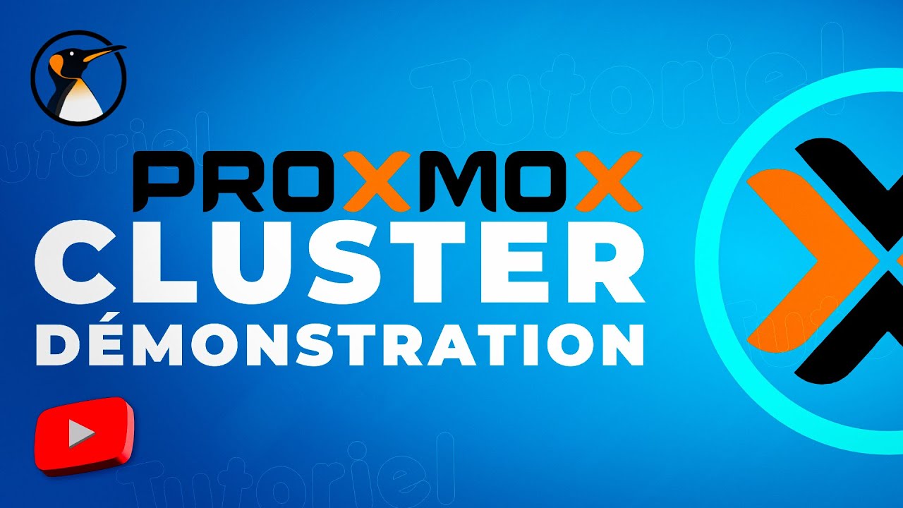 Proxmox : Créer un cluster et démonstrations !