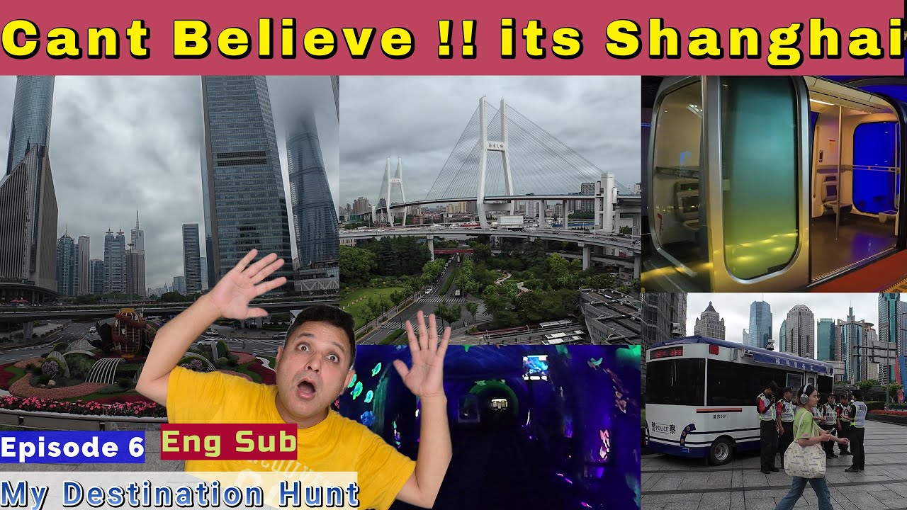 shanghai vlog Episode 6 Eng Sub China Shanghai city tour