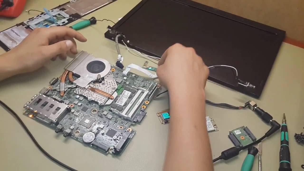 Диагностика ноутбука HP 4515S. Типовая неисправность