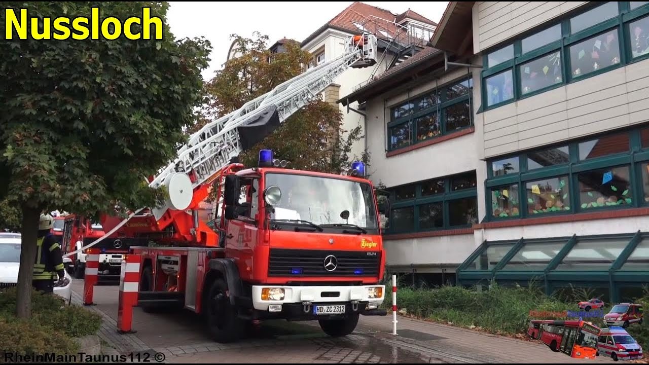 [Schule in Flammen] Unterkreisßübung in Nussloch