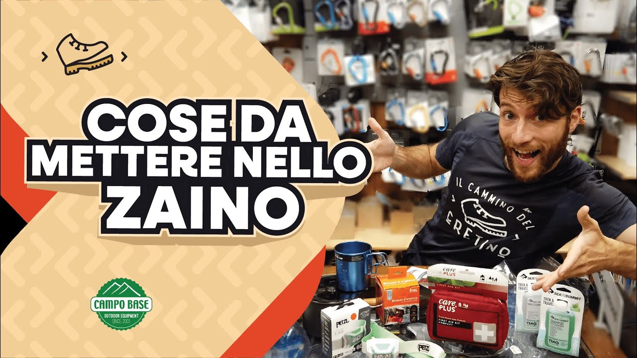 Cose da mettere nello zaino: viaggiare meglio e più leggeri - Utility da viaggio