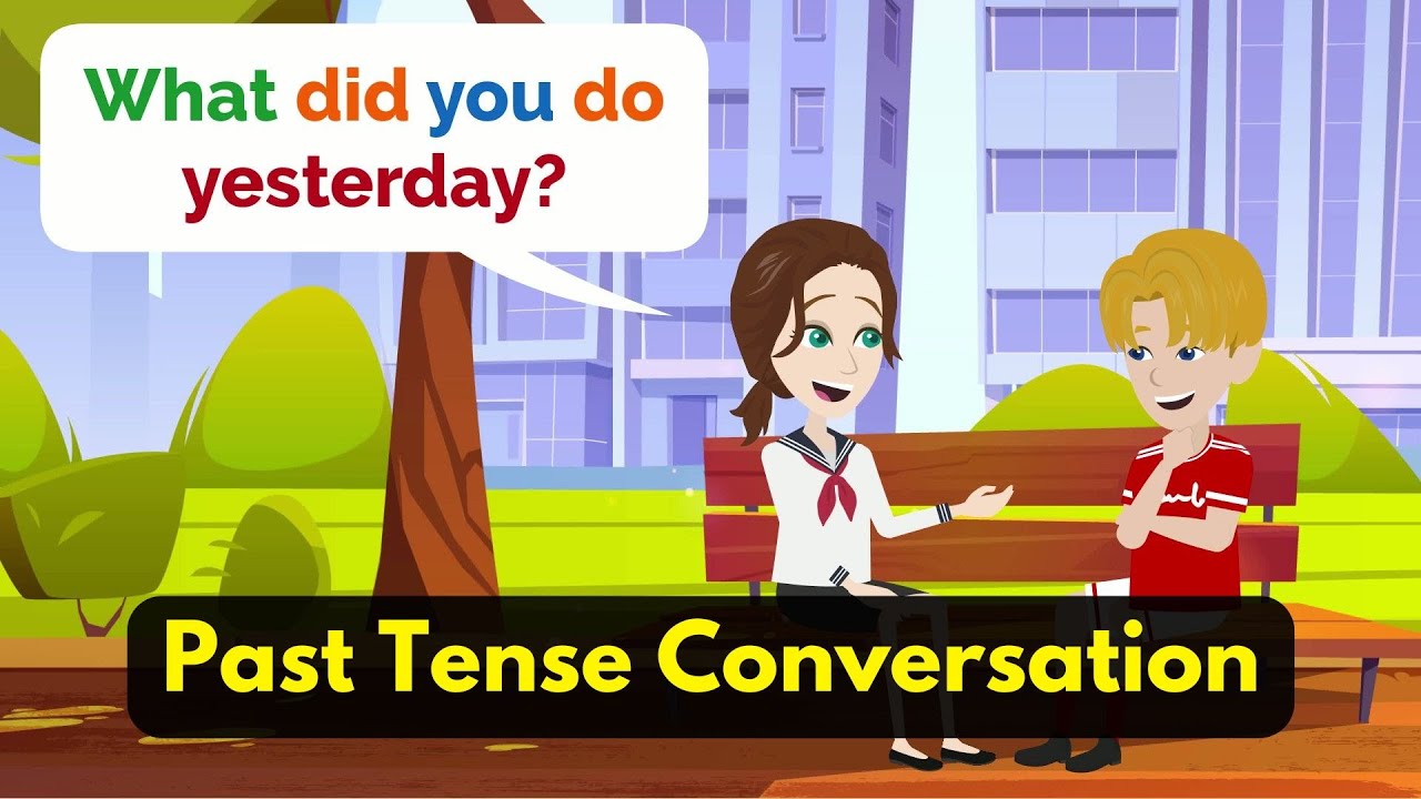 Past Tense English Speaking Practice | What did you do yesterday?