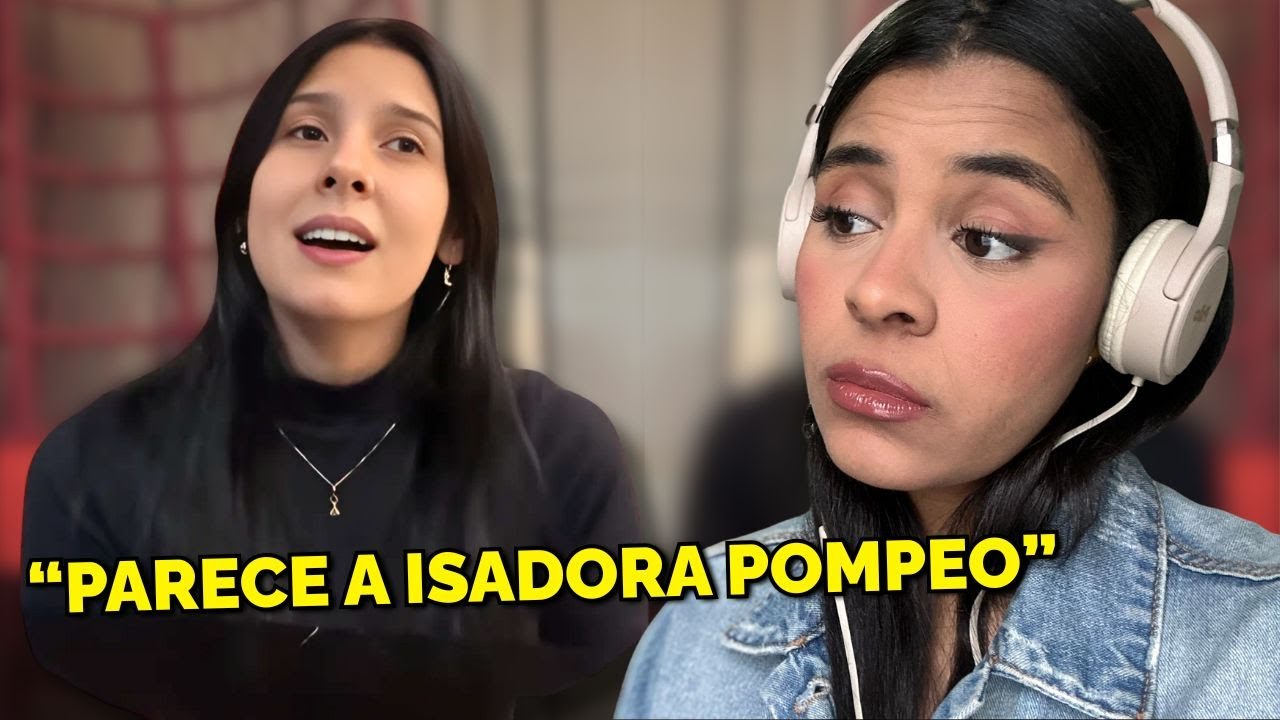 PROF DE CANTO REAGE A ANA CASTELA CANTANDO GOSPEL