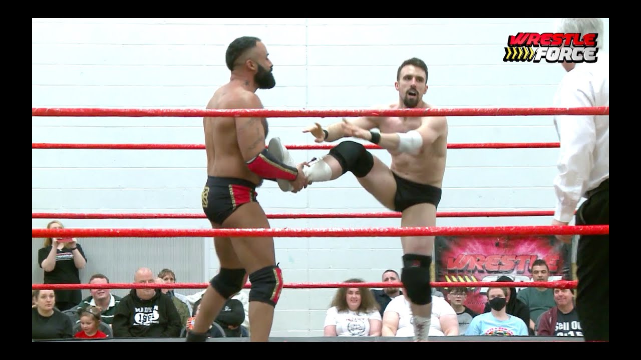 Karim Brigante vs James Pharrell WRESTLEFORCE UNDISPUTED CHAMPIONSHIP MATCH Live in Aylesbury 05.03