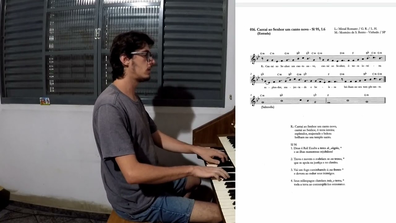 Cantai ao Senhor um canto novo - Abertura 3° Domingo tempo comum 