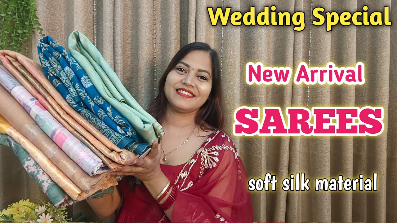 Saree Collection For Wedding Season | Latest Party Wear Sarees | Adhira