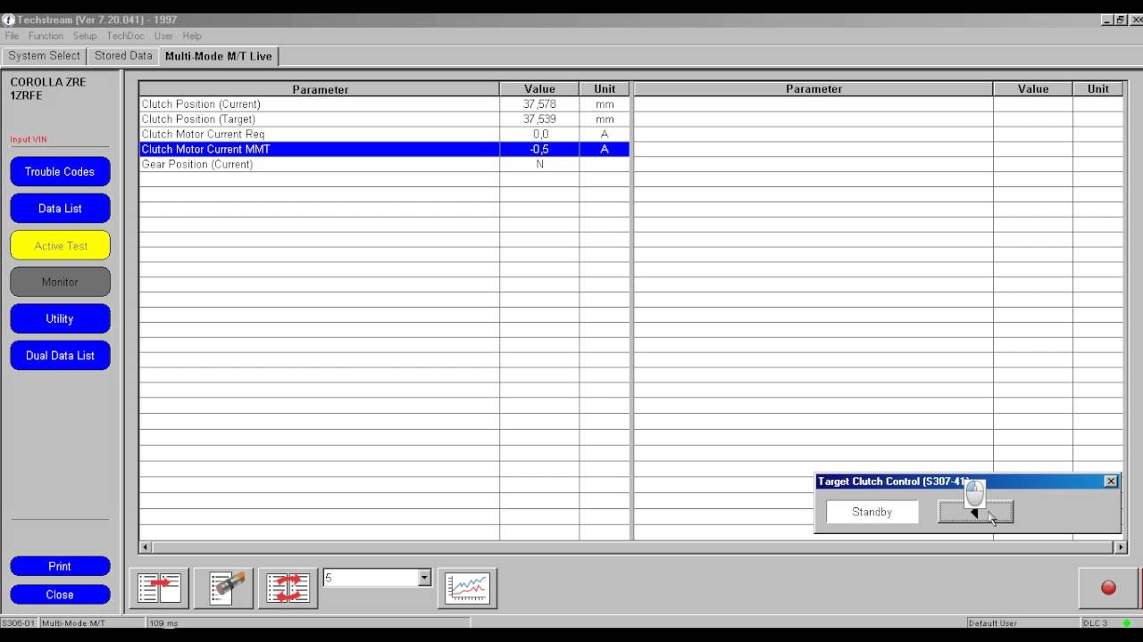 Актив тест mmt  , описание работы актуатора , тест