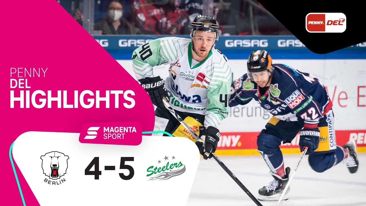 Eisbären Berlin - Bietigheim Steelers | 38. Spieltag, 2021/2022 | MAGENTA SPORT