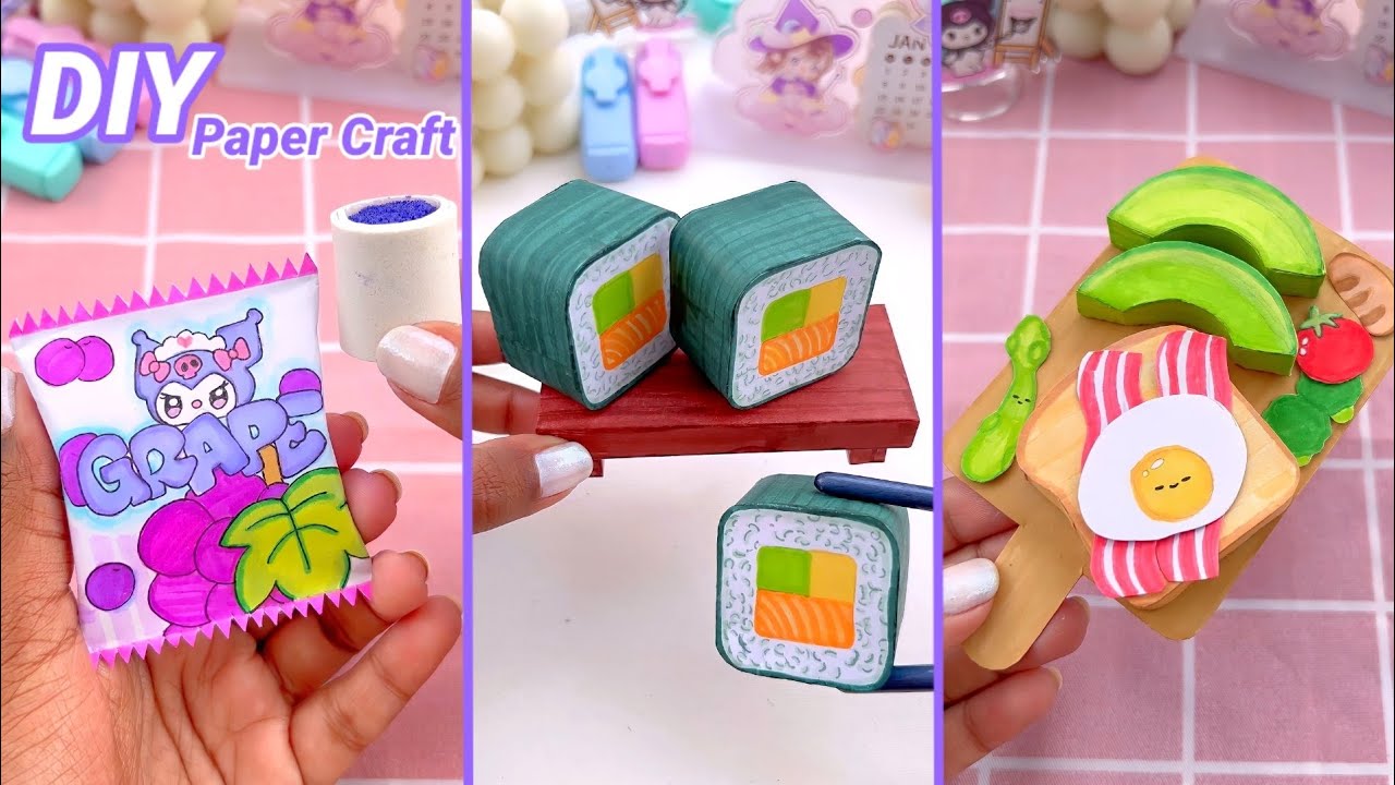 Easy Craft Ideas / DIY Miniature Crafts Idea / school hacks / how to make / paper craft / mini craft