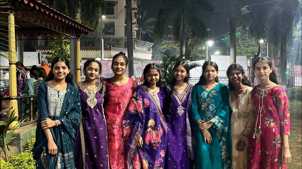 माघी गणपती विसर्जन खूप धमाल केली 