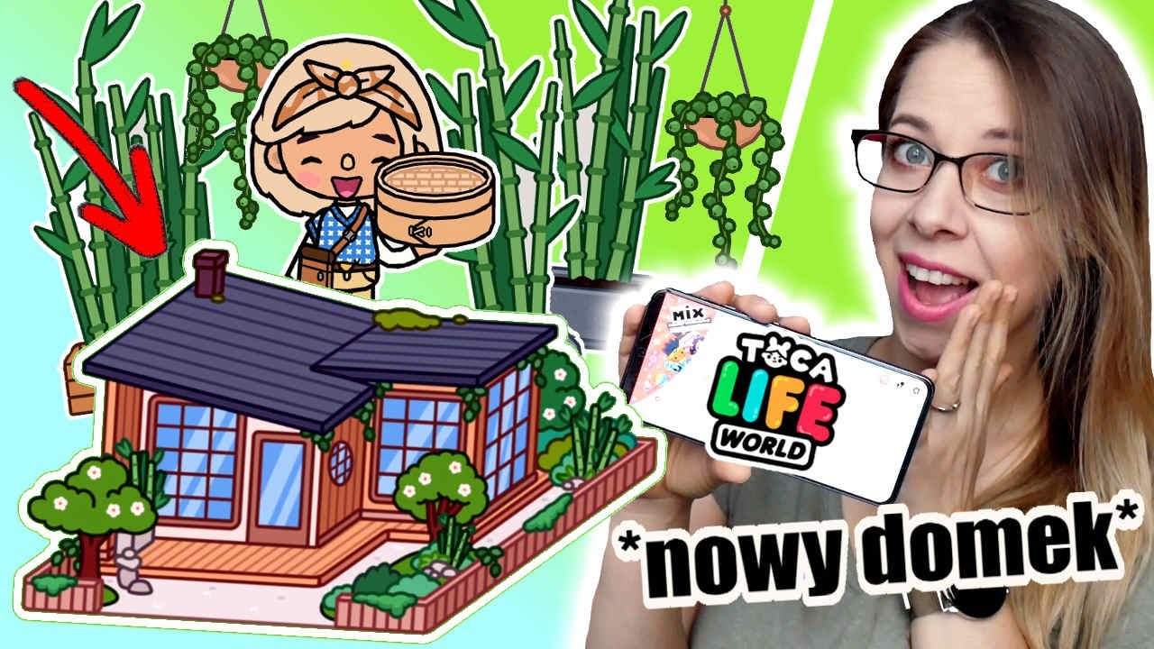 NAJNOWSZY DODATEK w TOCABOCA *BUDYNEK BONSAI* #toca #tocaboca #bonsaihouse