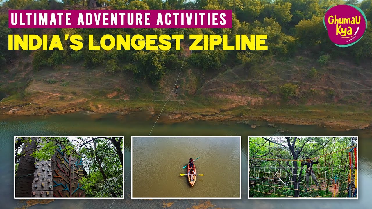 Orsang Adventure Camp | Must Do Activities List | Orsang Resort Gujarat | Longest Zipline in India