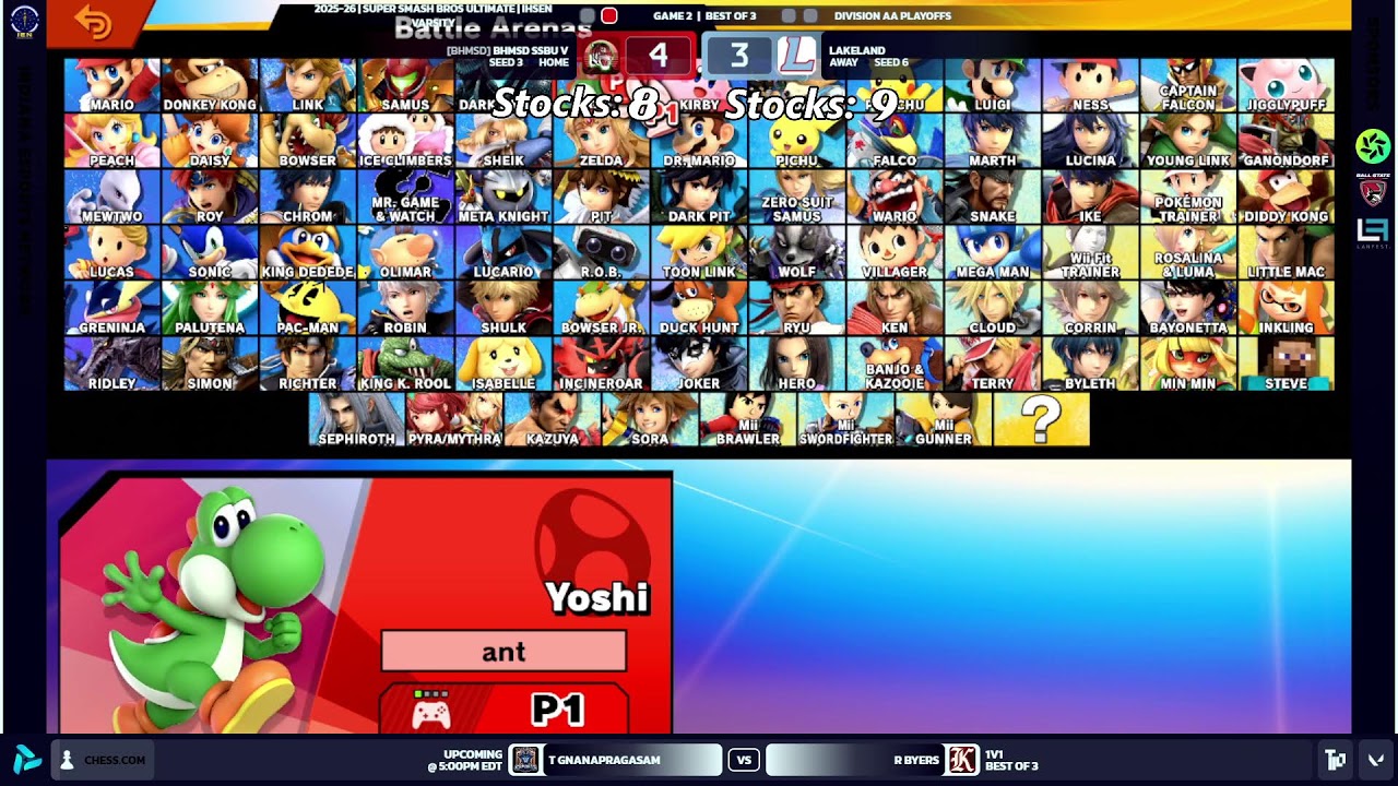 Quarter-Finals | Lakeland vs Bluffton | (SSBU)