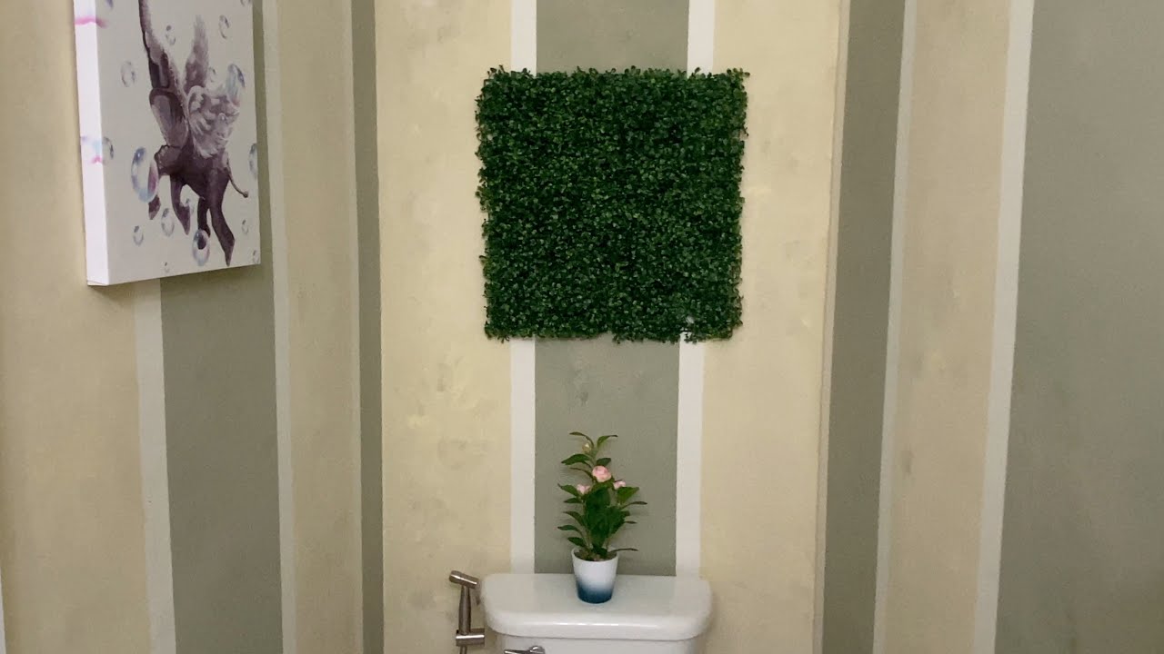 Artificial Boxwood Panels Topiary Hedge Plant, 8 Pack 10 x 10 inch Grass Wall Panels